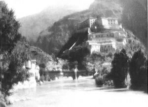 Valle d'Aosta. Il ponte di Bard