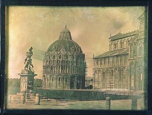 dagherrotipista non identificato, Pisa, Il Battistero e la Cattedrale, 1846 ca. (Firenze, Museo di Storia della Fotografia Fratelli Alinari)