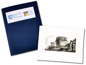 In vendita la stampa della replica del ‘Sepolcro di Cecilia Metella’ di Giambattista Piranesi