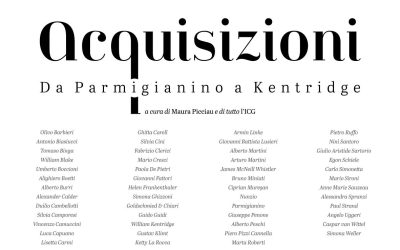 Acquisizioni. Da Parmigianino a Kentridge