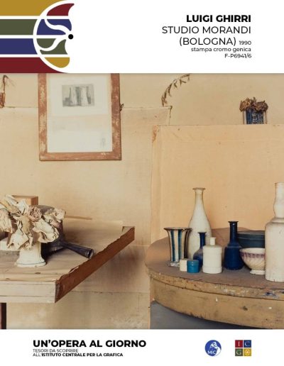 Luigi Ghirri Studio Morandi (Bologna), 1990 stampa cromo genica Inv.: F-P6941/6