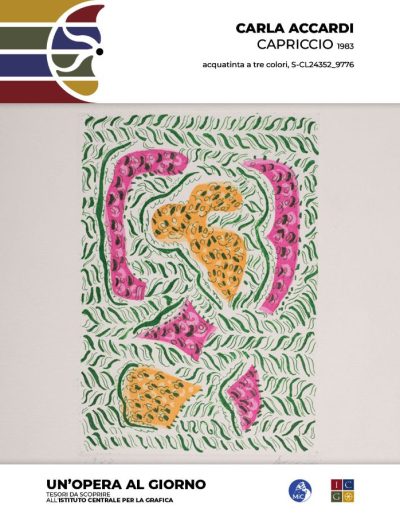 Carla Accardi  Capriccio, 1983 acquatinta a tre colori Inv.: S-CL24352_9776