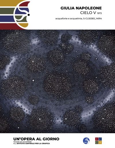 Giulia Napoleone Cielo V, 1973 acquaforte e acquatinta Inv.: S-CL55383_14914