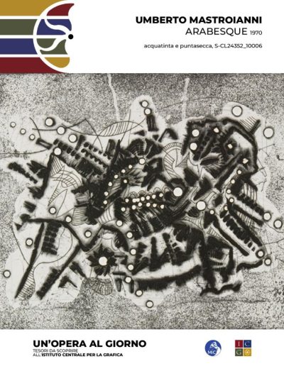 Umberto Mastroianni   Arabesque, 1970 acquatinta e puntasecca Inv.: S-CL24352_10006