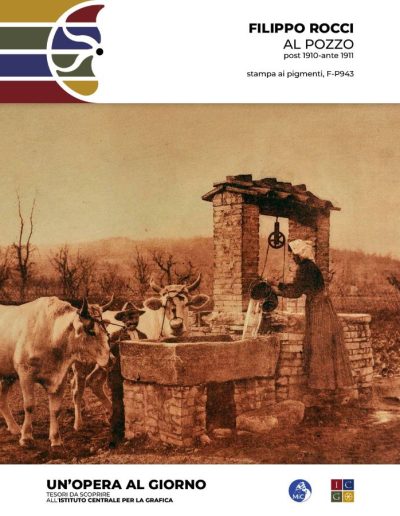 Filippo Rocci Al pozzo, post 1910 - ante 1911 stampa ai pigmenti Inv.: F-P943