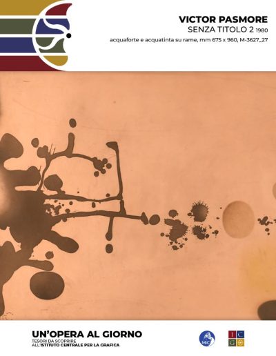 Victor Pasmore Senza titolo 2, 1980 acquaforte e acquatinta su rame, mm 675 x 960 Inv.: M-3627_27