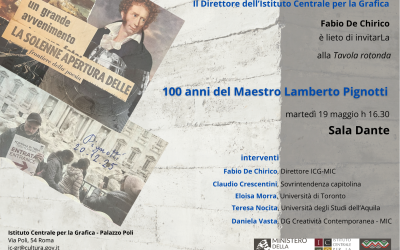 100 anni del Maestro Lamberto Pignotti