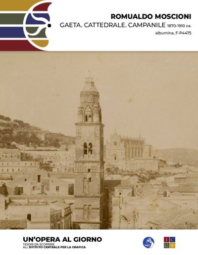 Romualdo Moscioni Gaeta. Cattedrale. Campanile, 1870-1910 ca. albumina Inv.: F-P4475