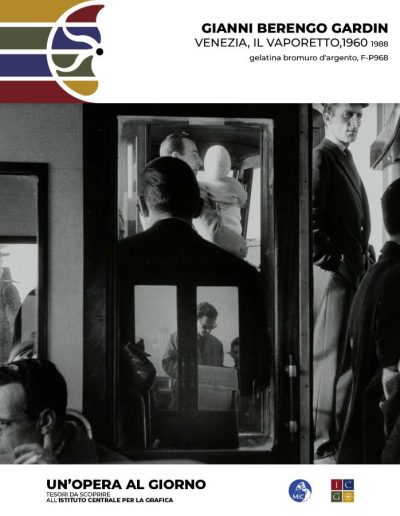 Gianni Berengo Gardin Venezia, il vaporetto,1960, 1988 gelatina bromuro d'argento Inv.: F-P968